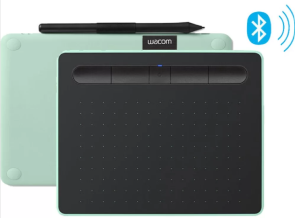 TABLET WACOM INTUOS BLUETOOTH CREATIVE PEN - SMALL - VERDE